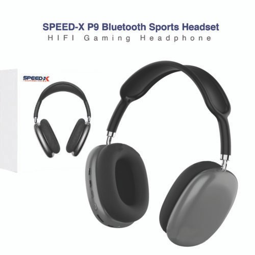 Speed-X Technologies P9 Bluetooth Headset Black, Red and Green.